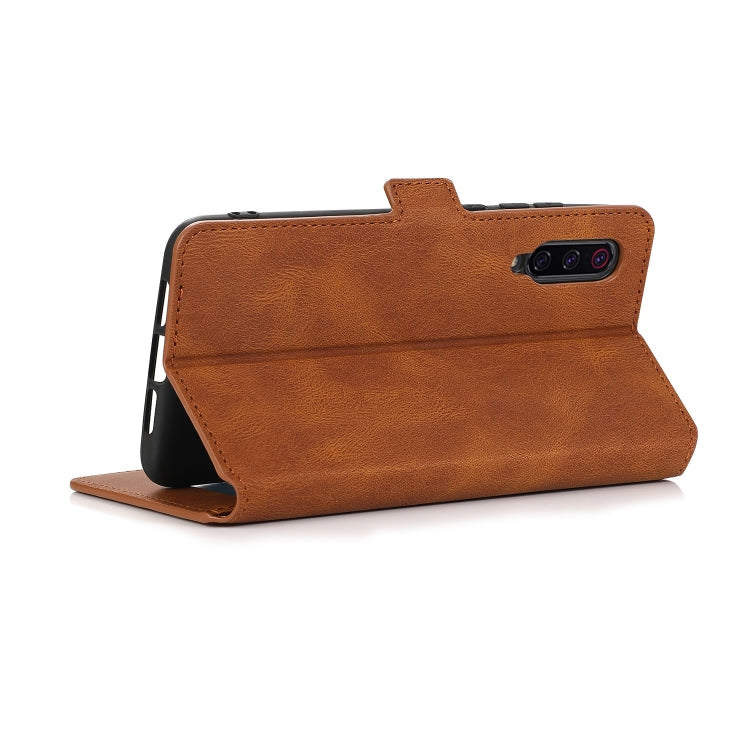 For Xiaomi Mi 9 Pro Retro Magnetic Closing Clasp Horizontal Flip Leather Case with Holder & Card Slots & Photo Frame & Wallet