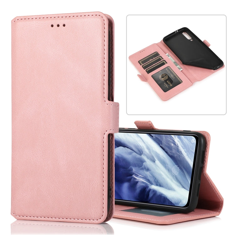 For Xiaomi Mi 9 Pro Retro Magnetic Closing Clasp Horizontal Flip Leather Case with Holder & Card Slots & Photo Frame & Wallet