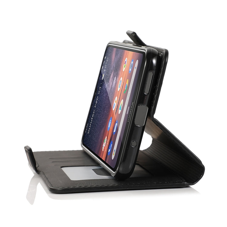 For Nokia 3.2 Retro Magnetic Closing Clasp Horizontal Flip Leather Case with Holder & Card Slots & Photo Frame & Wallet