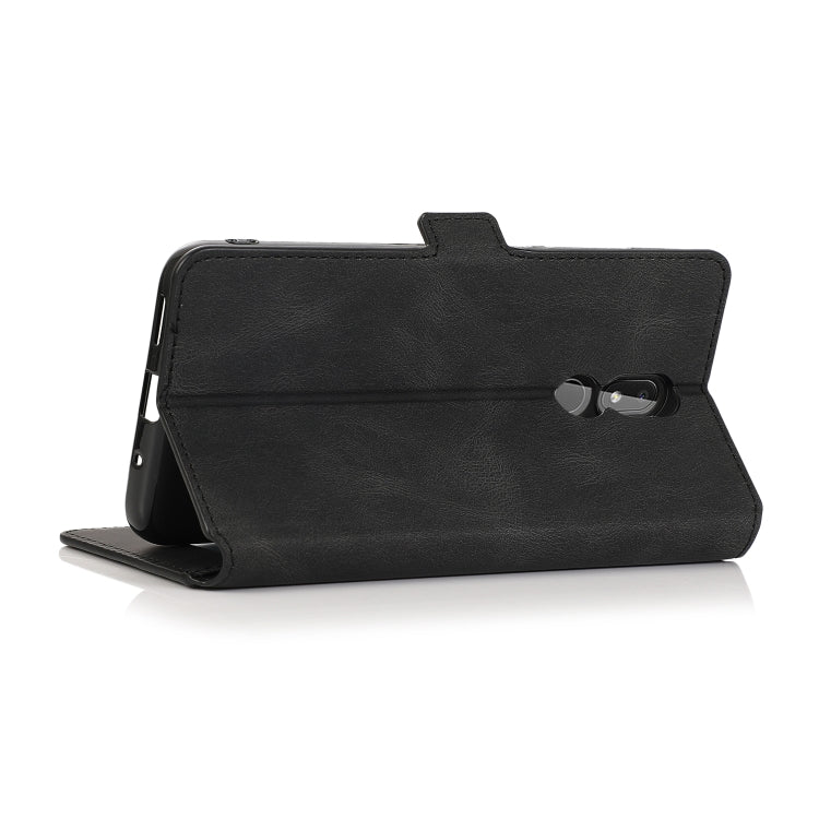 For Nokia 3.2 Retro Magnetic Closing Clasp Horizontal Flip Leather Case with Holder & Card Slots & Photo Frame & Wallet