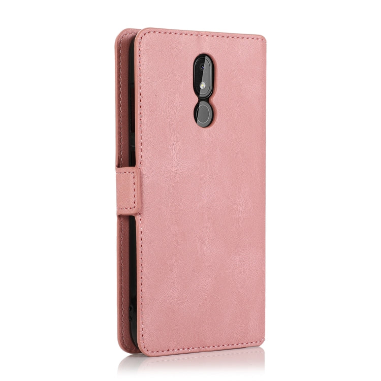 For Nokia 3.2 Retro Magnetic Closing Clasp Horizontal Flip Leather Case with Holder & Card Slots & Photo Frame & Wallet