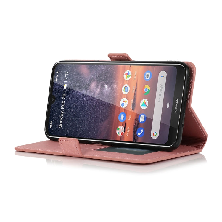 For Nokia 3.2 Retro Magnetic Closing Clasp Horizontal Flip Leather Case with Holder & Card Slots & Photo Frame & Wallet