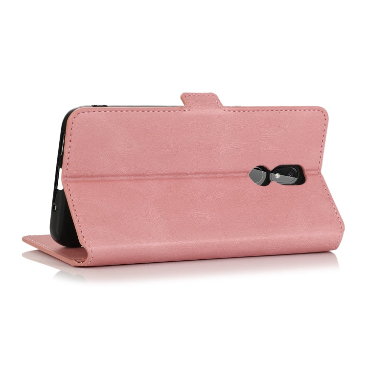 For Nokia 3.2 Retro Magnetic Closing Clasp Horizontal Flip Leather Case with Holder & Card Slots & Photo Frame & Wallet