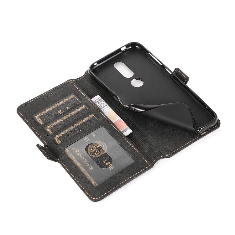 For Nokia 4.2 Retro Magnetic Closing Clasp Horizontal Flip Leather Case with Holder & Card Slots & Photo Frame & Wallet
