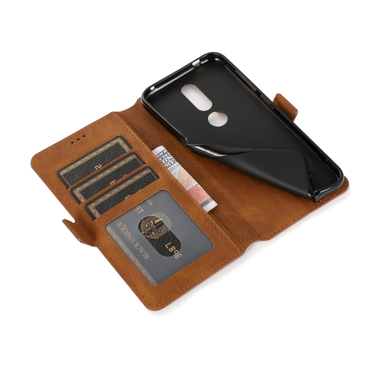 For Nokia 4.2 Retro Magnetic Closing Clasp Horizontal Flip Leather Case with Holder & Card Slots & Photo Frame & Wallet