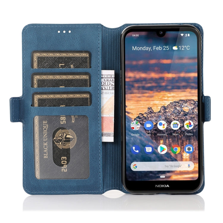 For Nokia 4.2 Retro Magnetic Closing Clasp Horizontal Flip Leather Case with Holder & Card Slots & Photo Frame & Wallet