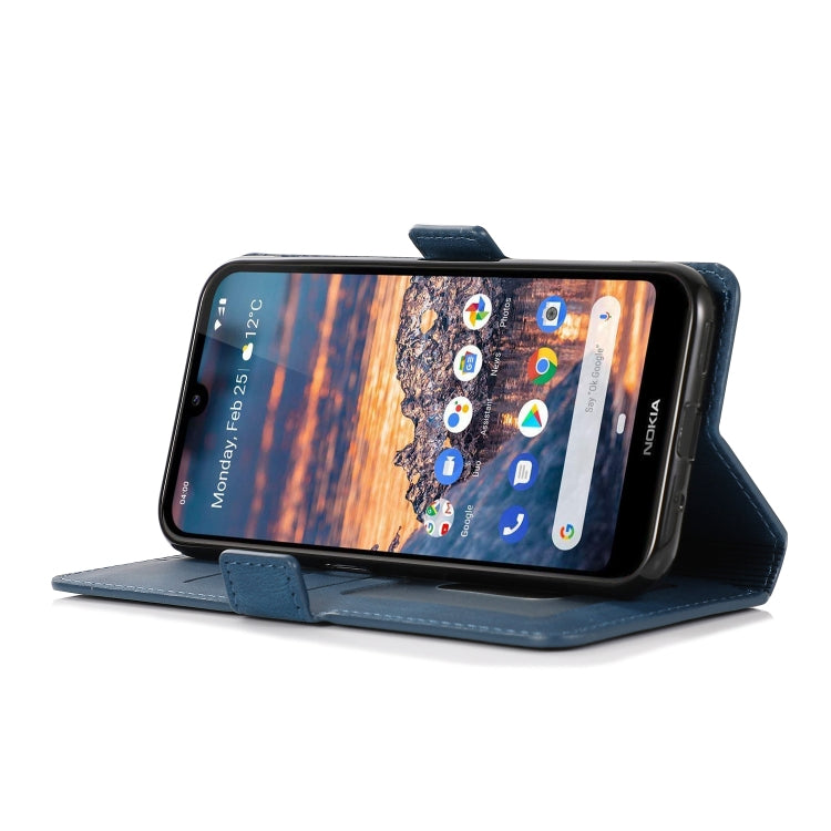 For Nokia 4.2 Retro Magnetic Closing Clasp Horizontal Flip Leather Case with Holder & Card Slots & Photo Frame & Wallet