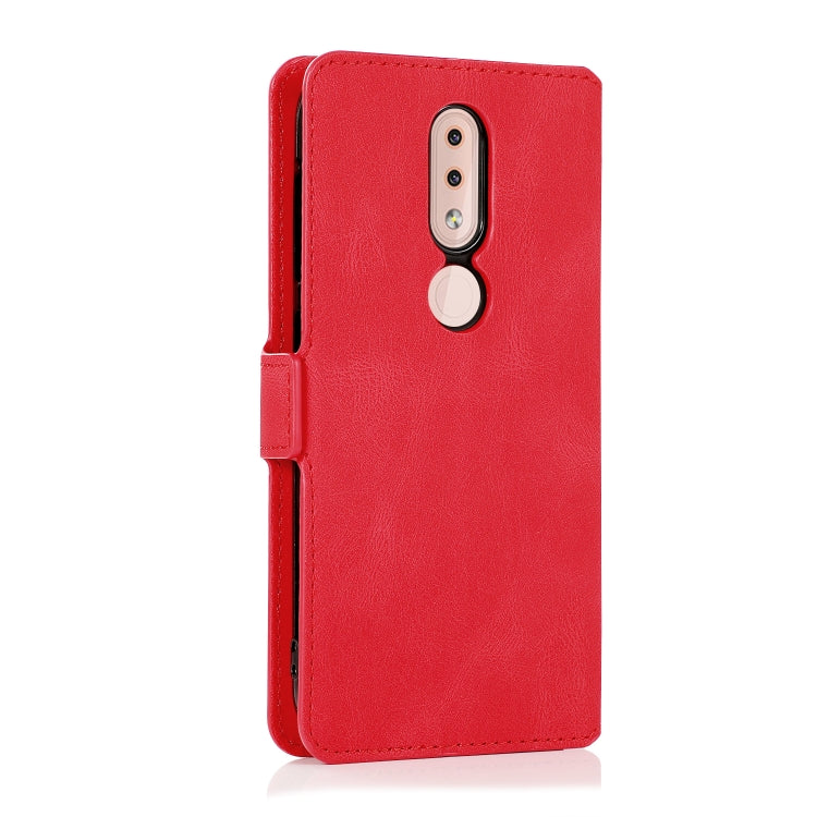 For Nokia 4.2 Retro Magnetic Closing Clasp Horizontal Flip Leather Case with Holder & Card Slots & Photo Frame & Wallet