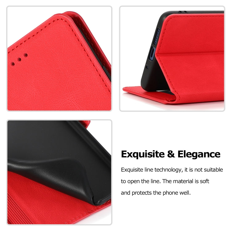 For Huawei Mate 20 Retro Magnetic Closing Clasp Horizontal Flip Leather Case with Holder & Card Slots & Photo Frame & Wallet