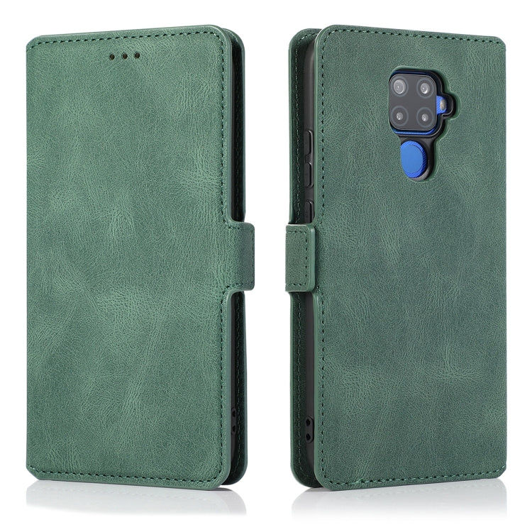 For Huawei Mate 30 Lite Retro Magnetic Closing Clasp Horizontal Flip Leather Case with Holder & Card Slots & Photo Frame & Wallet