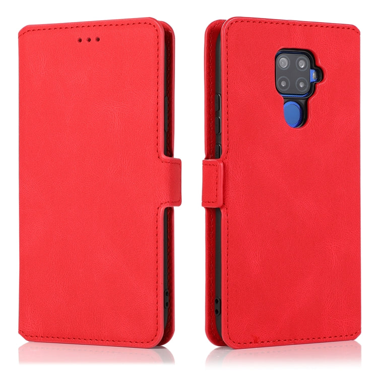 For Huawei Mate 30 Lite Retro Magnetic Closing Clasp Horizontal Flip Leather Case with Holder & Card Slots & Photo Frame & Wallet