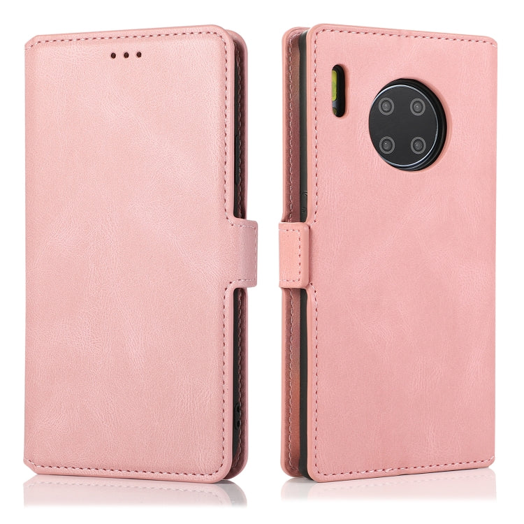 For Huawei Mate 30 Pro Retro Magnetic Closing Clasp Horizontal Flip Leather Case with Holder & Card Slots & Photo Frame & Wallet