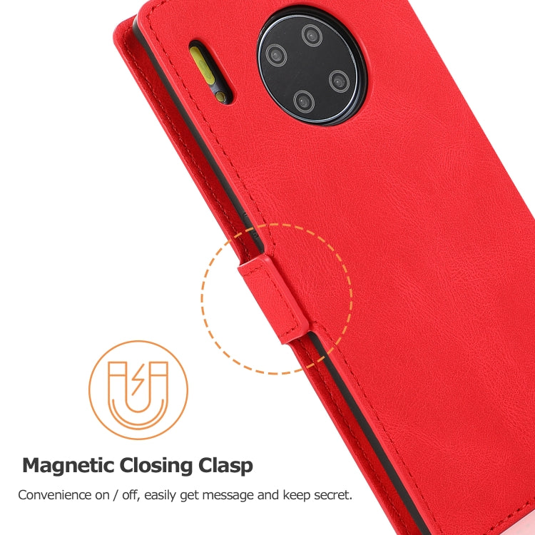 For Huawei Mate 30 Pro Retro Magnetic Closing Clasp Horizontal Flip Leather Case with Holder & Card Slots & Photo Frame & Wallet