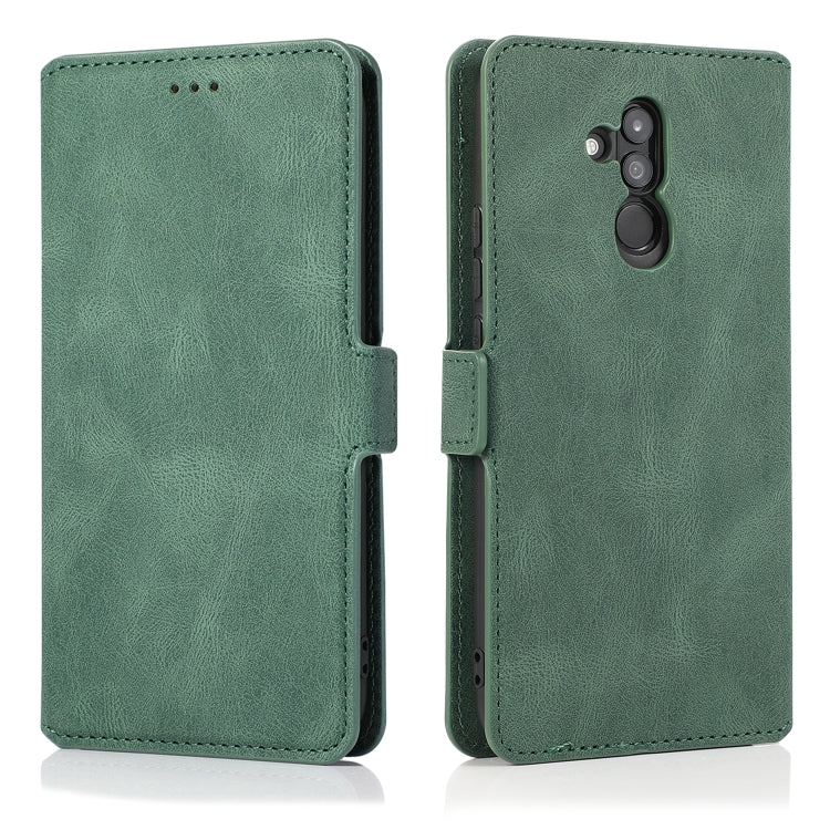 For Huawei Mate 20 Lite Retro Magnetic Closing Clasp Horizontal Flip Leather Case with Holder & Card Slots & Photo Frame & Wallet