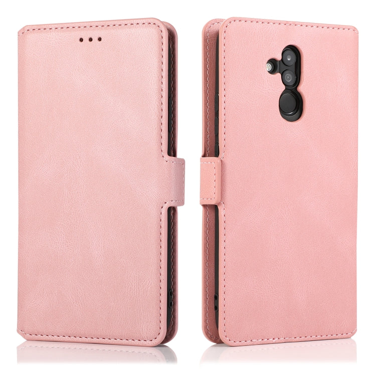 For Huawei Mate 20 Lite Retro Magnetic Closing Clasp Horizontal Flip Leather Case with Holder & Card Slots & Photo Frame & Wallet