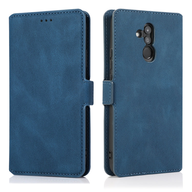 For Huawei Mate 20 Lite Retro Magnetic Closing Clasp Horizontal Flip Leather Case with Holder & Card Slots & Photo Frame & Wallet