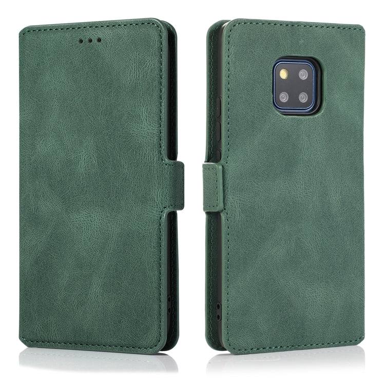 For Huawei Mate 20 Pro Retro Magnetic Closing Clasp Horizontal Flip Leather Case with Holder & Card Slots & Photo Frame & Wallet
