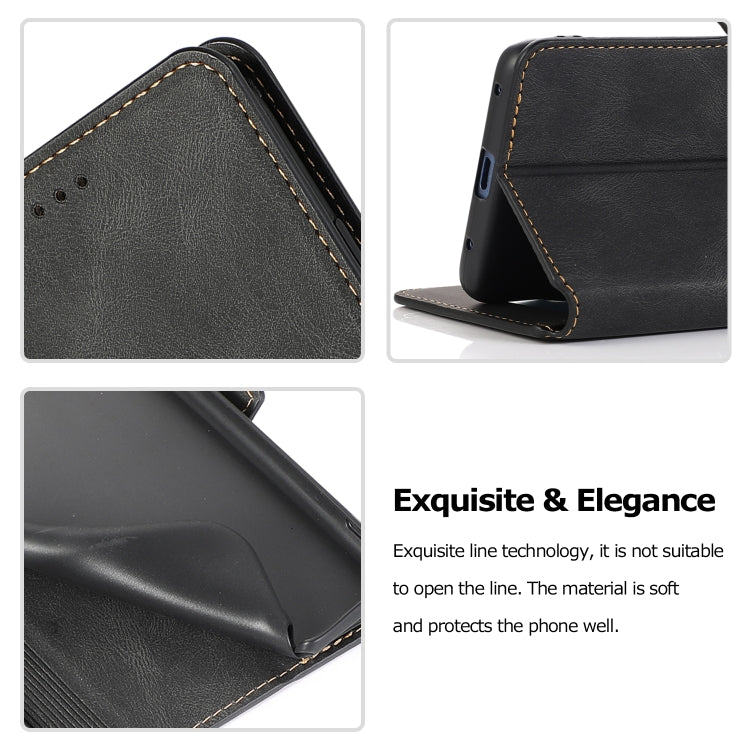 For Huawei Mate 20 Pro Retro Magnetic Closing Clasp Horizontal Flip Leather Case with Holder & Card Slots & Photo Frame & Wallet