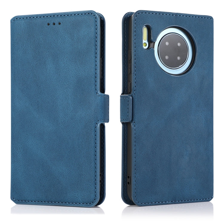 For Huawei Mate 30 Retro Magnetic Closing Clasp Horizontal Flip Leather Case with Holder & Card Slots & Photo Frame & Wallet