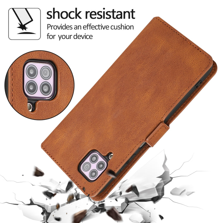 For Huawei P40 Pro Retro Magnetic Closing Clasp Horizontal Flip Leather Case with Holder & Card Slots & Photo Frame & Wallet