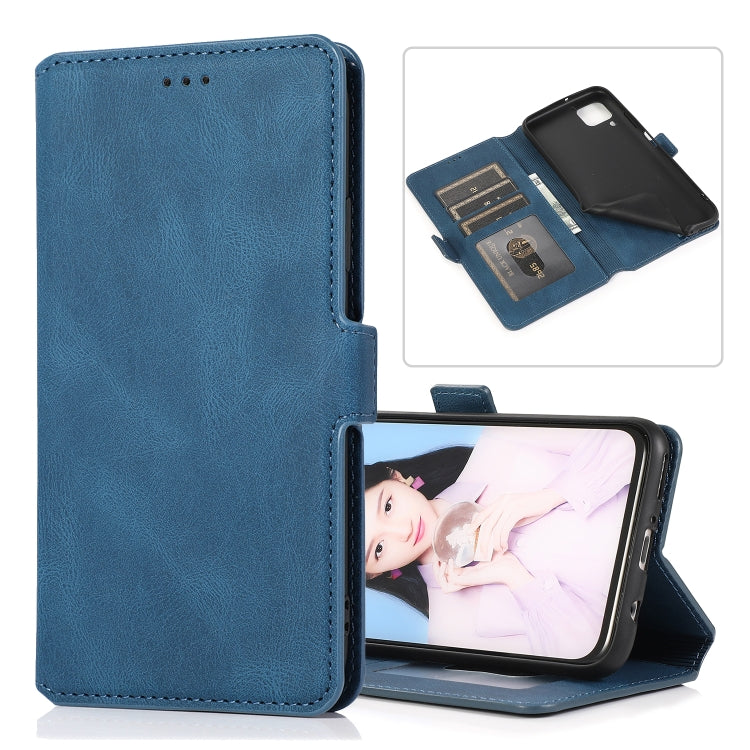 For Huawei P40 Pro Retro Magnetic Closing Clasp Horizontal Flip Leather Case with Holder & Card Slots & Photo Frame & Wallet