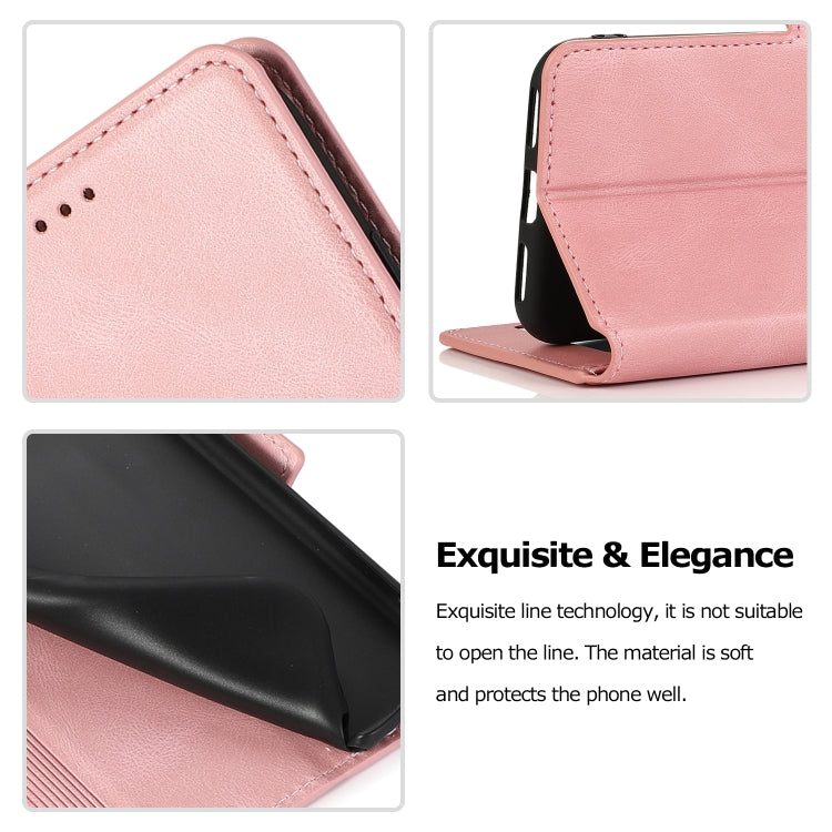 For Huawei Y6 (2019) Retro Magnetic Closing Clasp Horizontal Flip Leather Case with Holder & Card Slots & Photo Frame & Wallet