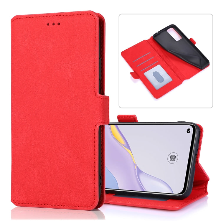 For Huawei nova 7 5G Retro Magnetic Closing Clasp Horizontal Flip Leather Case with Holder & Card Slots & Photo Frame & Wallet