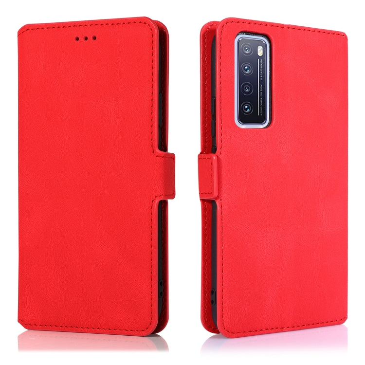 For Huawei nova 7 5G Retro Magnetic Closing Clasp Horizontal Flip Leather Case with Holder & Card Slots & Photo Frame & Wallet