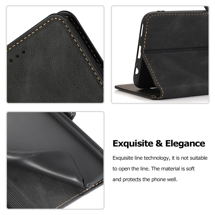 For Huawei Y9 Prime (2019) Retro Magnetic Closing Clasp Horizontal Flip Leather Case with Holder & Card Slots & Photo Frame & Wallet