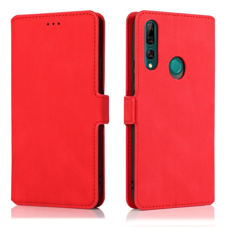 For Huawei Y9 Prime (2019) Retro Magnetic Closing Clasp Horizontal Flip Leather Case with Holder & Card Slots & Photo Frame & Wallet