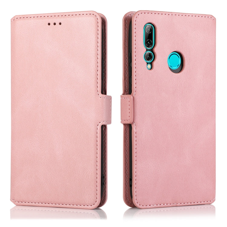 For Huawei Enjoy 9s Retro Magnetic Closing Clasp Horizontal Flip Leather Case with Holder & Card Slots & Photo Frame & Wallet