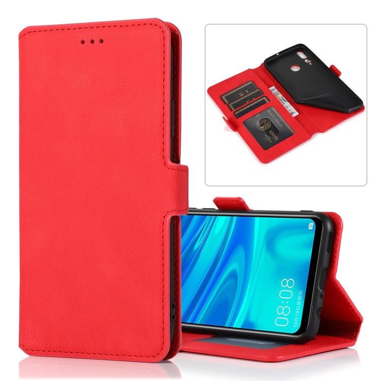 For Huawei Enjoy 9s Retro Magnetic Closing Clasp Horizontal Flip Leather Case with Holder & Card Slots & Photo Frame & Wallet