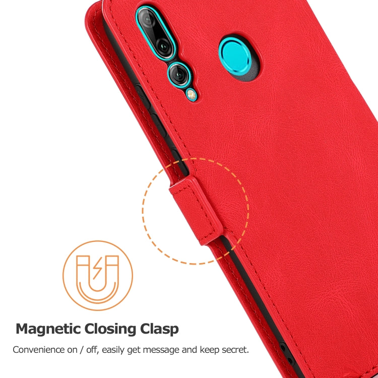 For Huawei Enjoy 9s Retro Magnetic Closing Clasp Horizontal Flip Leather Case with Holder & Card Slots & Photo Frame & Wallet