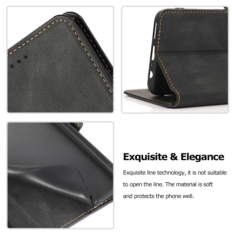 For Huawei Enjoy 10e Retro Magnetic Closing Clasp Horizontal Flip Leather Case with Holder & Card Slots & Photo Frame & Wallet