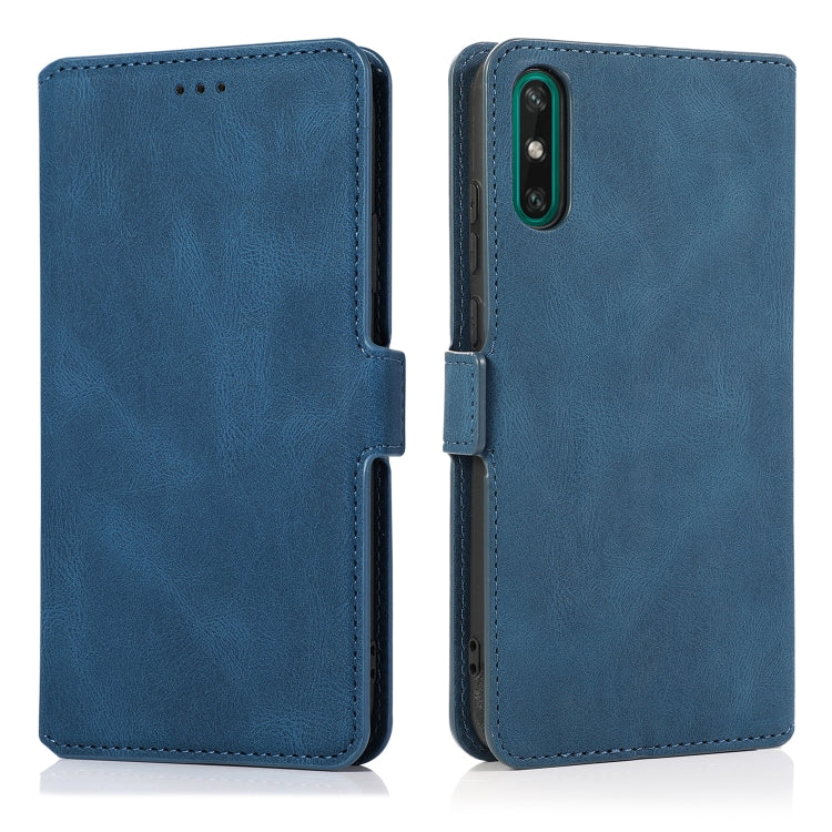 For Huawei Enjoy 10e Retro Magnetic Closing Clasp Horizontal Flip Leather Case with Holder & Card Slots & Photo Frame & Wallet