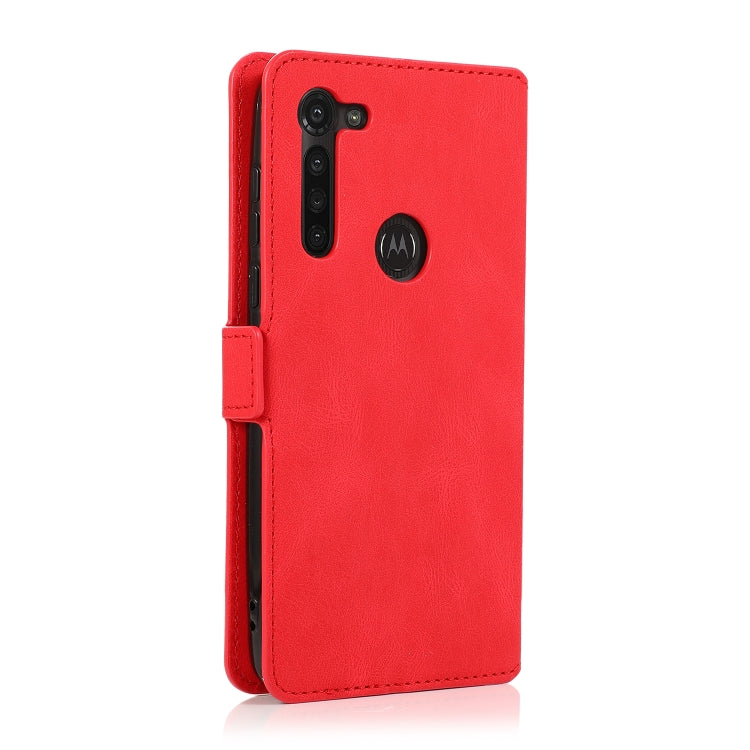 For Motorola Moto G8 Power Retro Magnetic Closing Clasp Horizontal Flip Leather Case with Holder & Card Slots & Photo Frame & Wallet