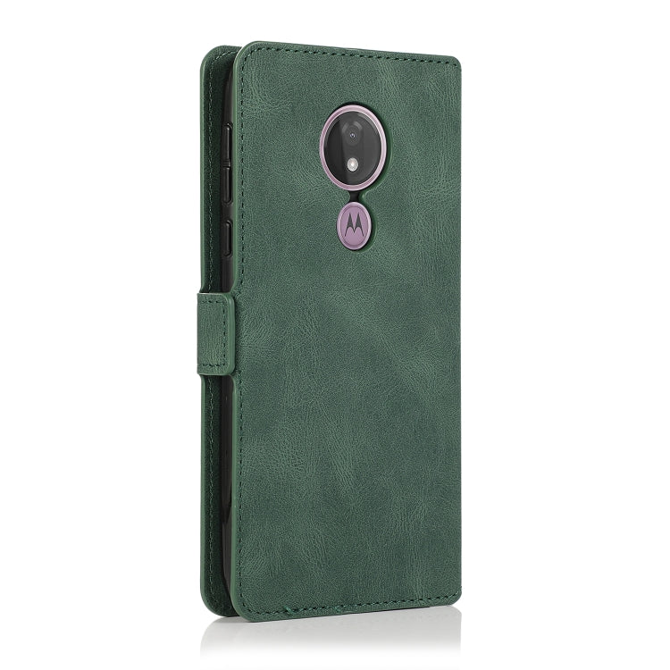 For Motorola Moto G7 Power(US Version) Retro Magnetic Closing Clasp Horizontal Flip Leather Case with Holder & Card Slots & Photo Frame & Wallet