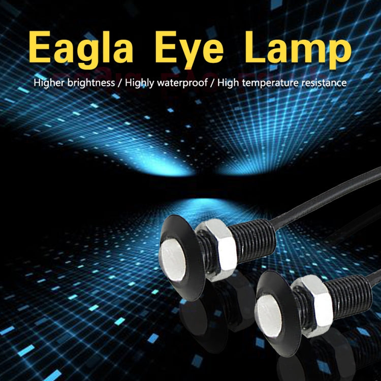 10 PCS 18mm 1.5W DC9-80V Motorcycle Eagle Eye Light Single Lens