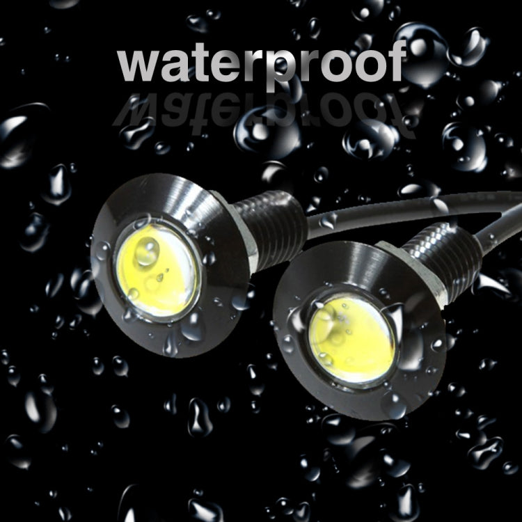 10 PCS 23mm 1.5W DC9-80V Motorcycle Eagle Eye Light Single Lens