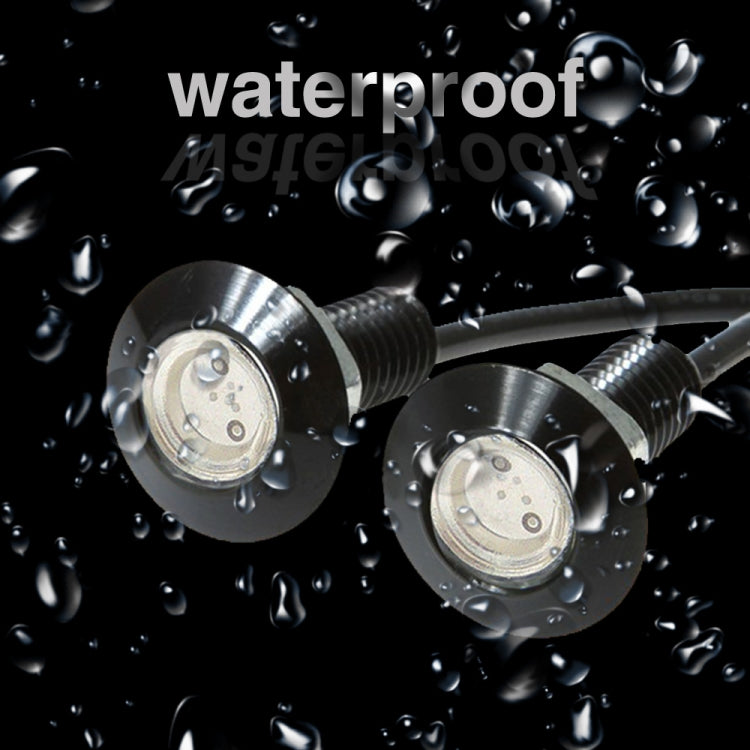 10 PCS 23mm 1.5W DC9-80V Motorcycle Eagle Eye Light Single Lens