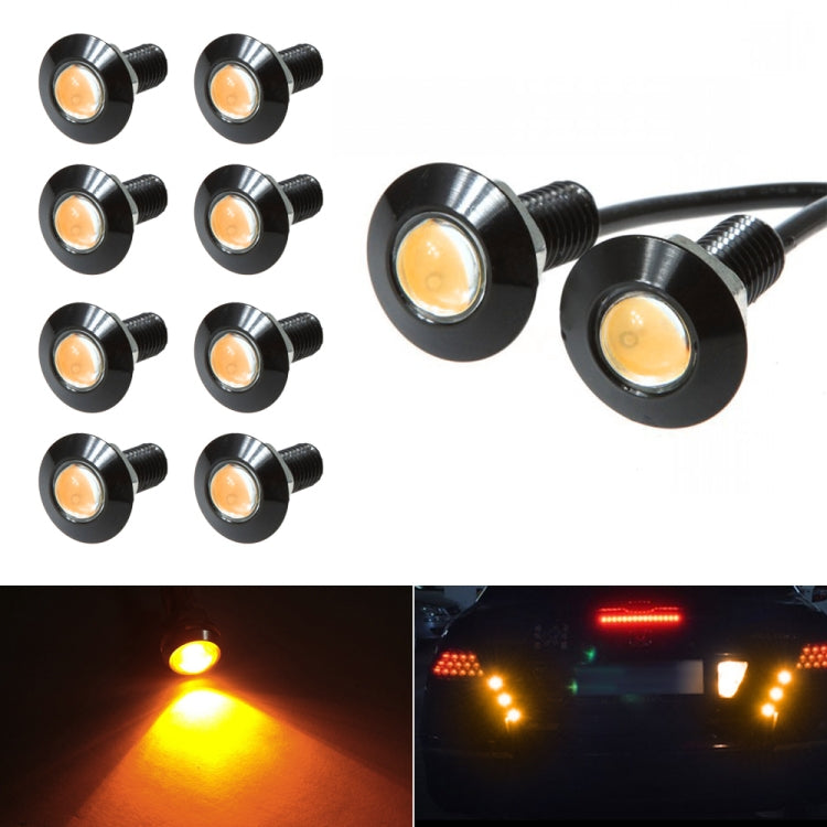 10 PCS 23mm 1.5W DC9-80V Motorcycle Eagle Eye Light Single Lens