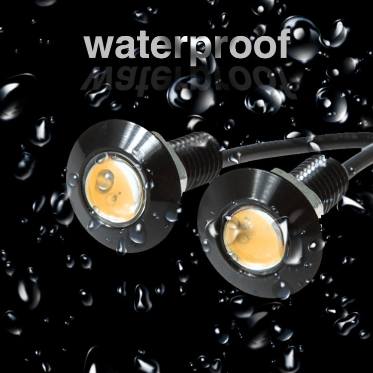 10 PCS 23mm 1.5W DC9-80V Motorcycle Eagle Eye Light Single Lens