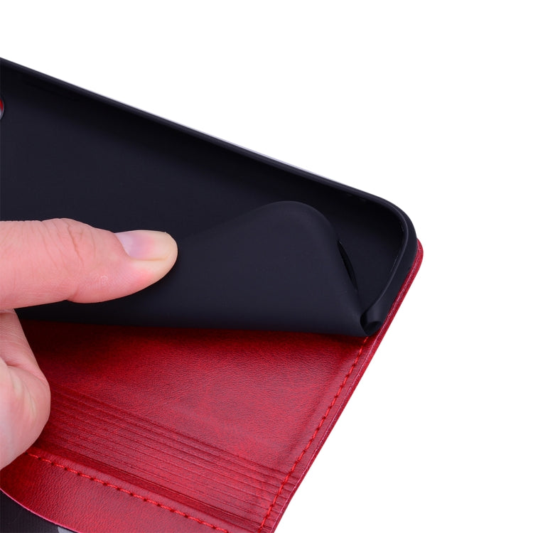 For Huawei P30 Lite Business Stitching Horizontal Flip Leather Case with Double Folding & Bracket & Card Slots & Photo Frame & Wallet