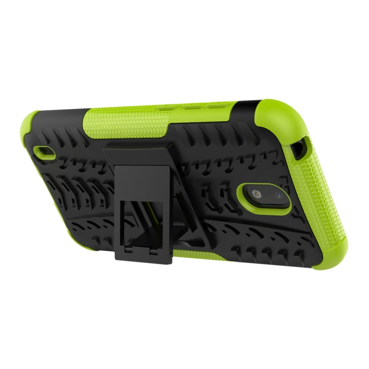 For Nokia 1.3 Tire Texture Shockproof TPU + PC Protective Case with Holder