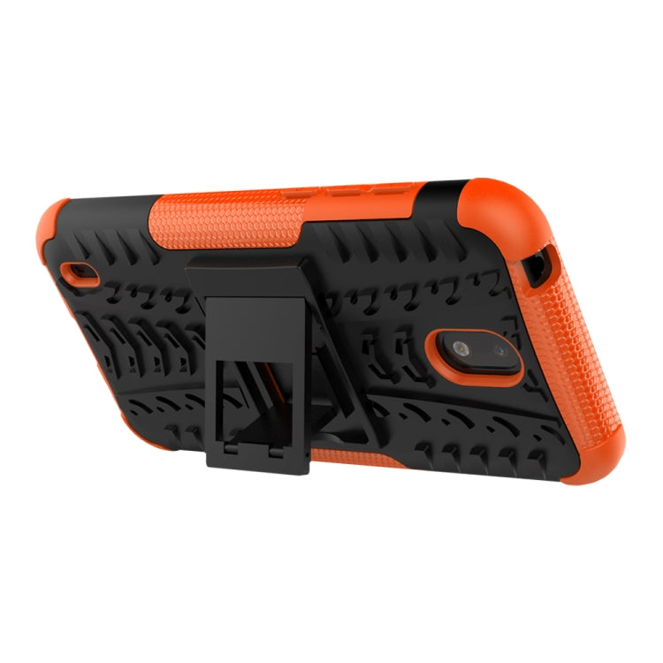 For Nokia 1.3 Tire Texture Shockproof TPU + PC Protective Case with Holder