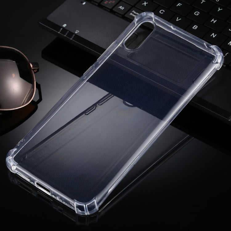 For Xiaomi Redmi 9A Four-Corner Anti-Drop Ultra-Thin TPU Case