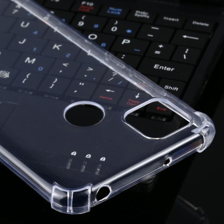 For Xiaomi Redmi 9C Four-Corner Anti-Drop Ultra-Thin TPU Case