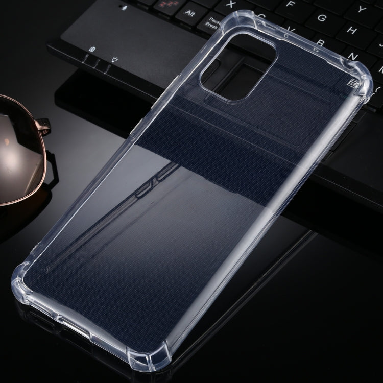 For Xiaomi Mi 10 Lite 5G Four-Corner Anti-Drop Ultra-Thin TPU Case