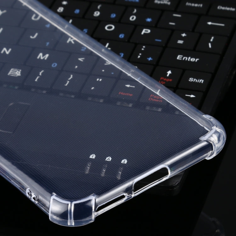 For Xiaomi Mi 10 Lite 5G Four-Corner Anti-Drop Ultra-Thin TPU Case