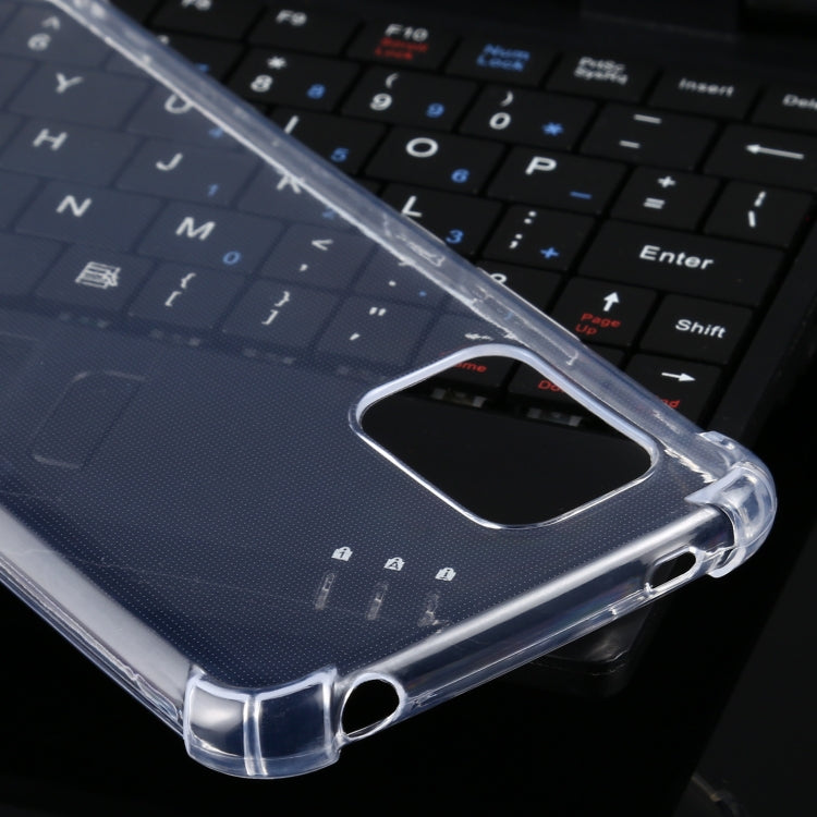 For Xiaomi Mi 10 Lite 5G Four-Corner Anti-Drop Ultra-Thin TPU Case